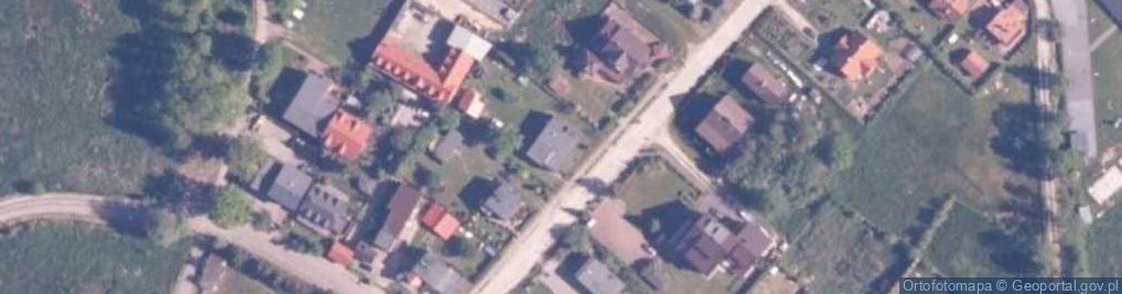 Zdjęcie satelitarne Pokoje Gościnne Helena
