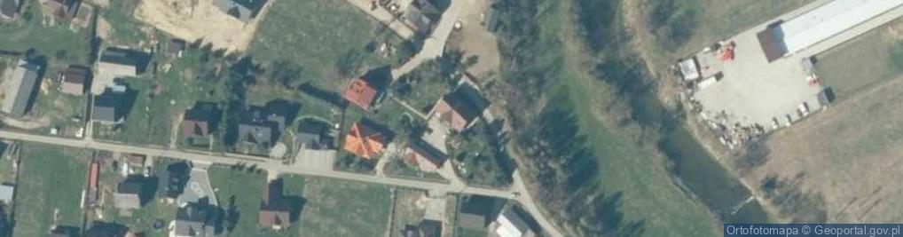 Zdjęcie satelitarne Pokoje Gościnne Izabela