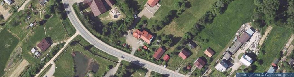 Zdjęcie satelitarne Pokoje Gościnne Jasionka