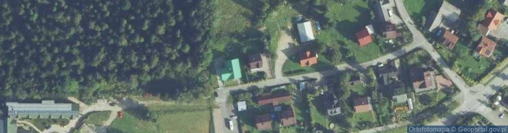 Zdjęcie satelitarne Pokoje gościnne Jędruś