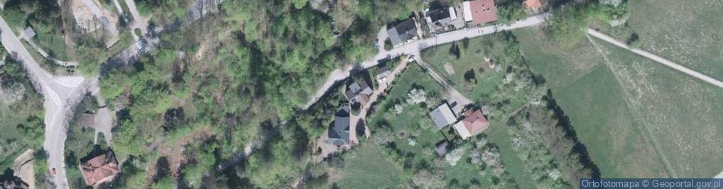 Zdjęcie satelitarne Pokoje Gościnne Jędruś