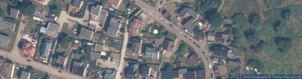 Zdjęcie satelitarne Pokoje Gościnne Julia
