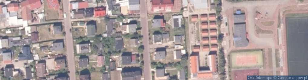 Zdjęcie satelitarne Pokoje Gościnne Julia