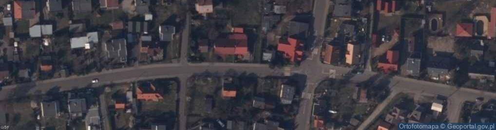 Zdjęcie satelitarne Pokoje gościnne Kalina