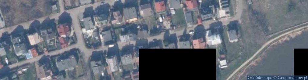 Zdjęcie satelitarne Pokoje gościnne Karmax
