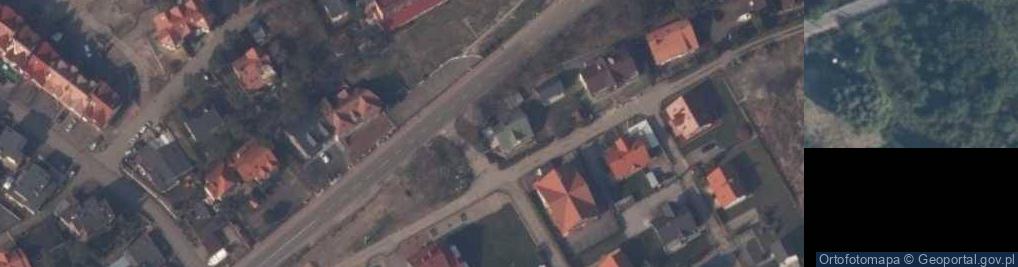 Zdjęcie satelitarne Pokoje Gościnne Kasia