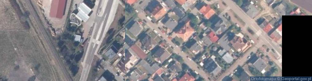 Zdjęcie satelitarne Pokoje Gościnne Klif