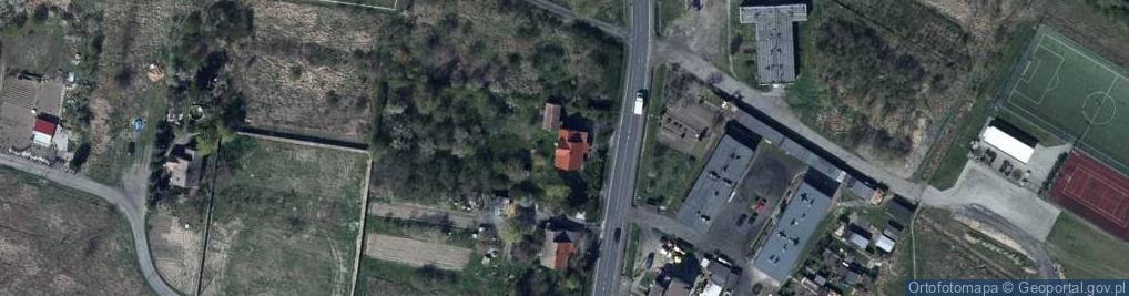 Zdjęcie satelitarne Pokoje gościnne KOKiS Zamek