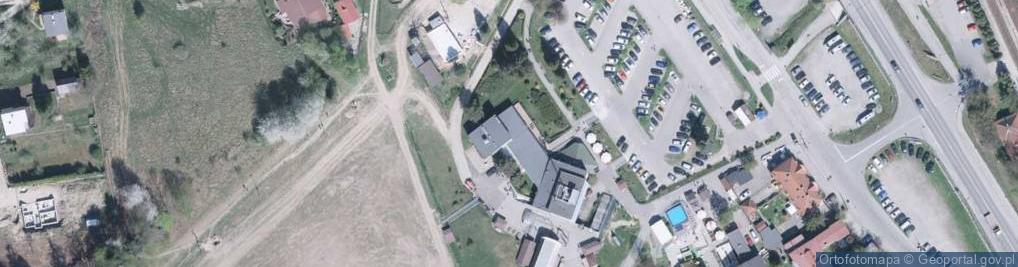 Zdjęcie satelitarne Pokoje gościnne Kolej Linowa Czantoria