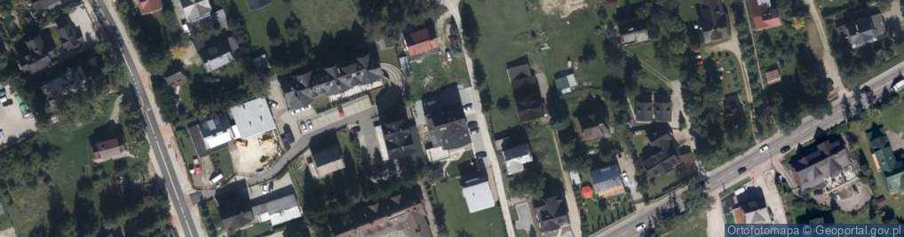 Zdjęcie satelitarne Pokoje gościnne Korzeniec