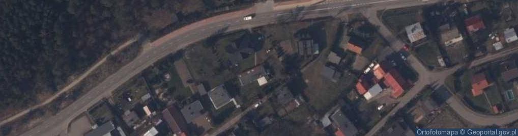 Zdjęcie satelitarne Pokoje gościnne Kryspin