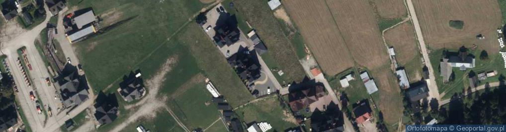 Zdjęcie satelitarne Pokoje Gościnne Krystyna