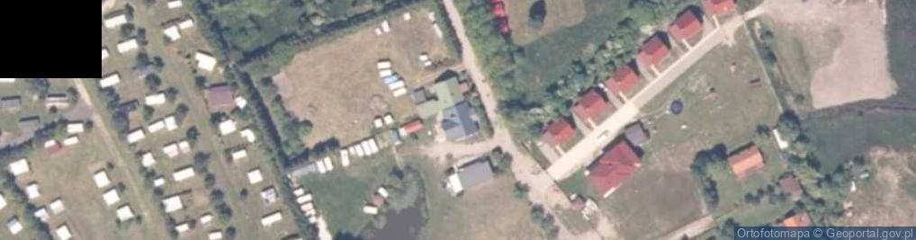 Zdjęcie satelitarne Pokoje Gościnne Lawenda