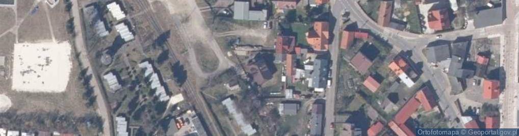 Zdjęcie satelitarne Pokoje Gościnne Lawendowy Zakątek
