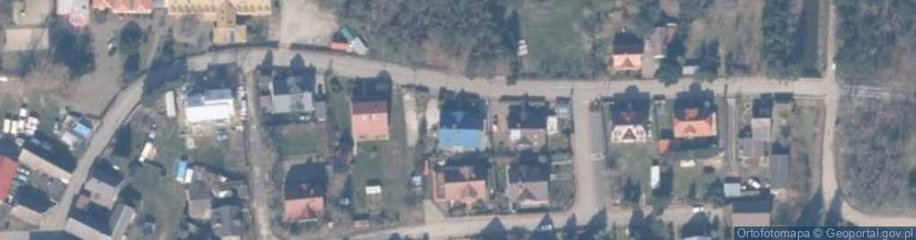 Zdjęcie satelitarne Pokoje Gościnne Liliana