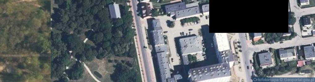 Zdjęcie satelitarne Pokoje gościnne LKS Ner