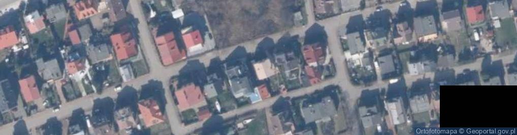 Zdjęcie satelitarne Pokoje Gościnne Lotos