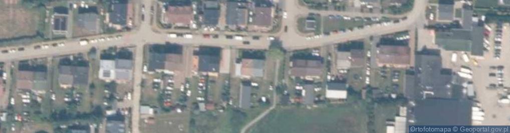 Zdjęcie satelitarne Pokoje Gościnne Małgorzata Potakowska