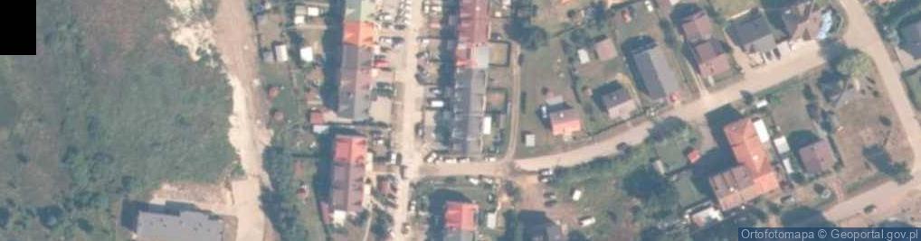 Zdjęcie satelitarne Pokoje Gościnne Mariola