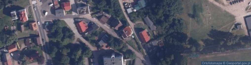 Zdjęcie satelitarne Pokoje gościnne Michaś