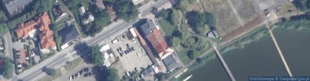 Zdjęcie satelitarne Pokoje Gościnne Mielno