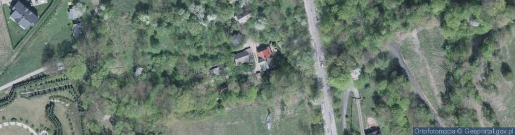 Zdjęcie satelitarne Pokoje gościnne Mileżówka