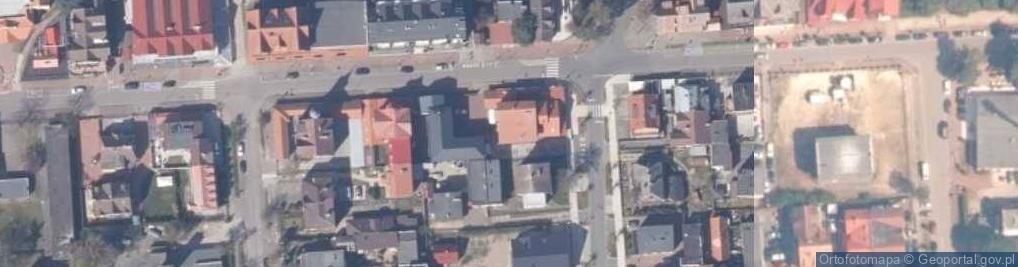 Zdjęcie satelitarne Pokoje Gościnne Na Rogu