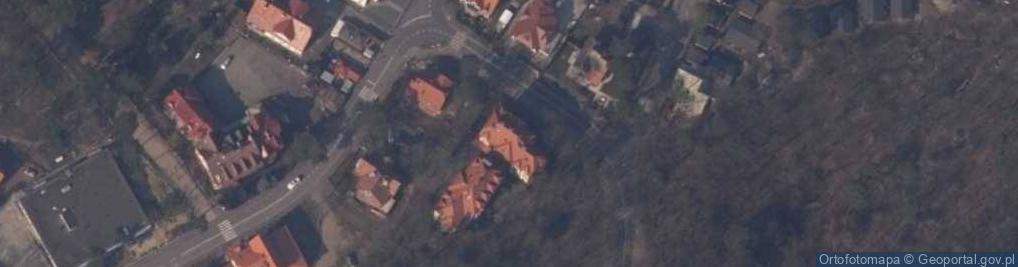 Zdjęcie satelitarne Pokoje gościnne Na Skarpie