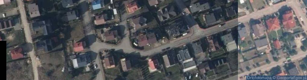 Zdjęcie satelitarne Pokoje Gościnne Nika