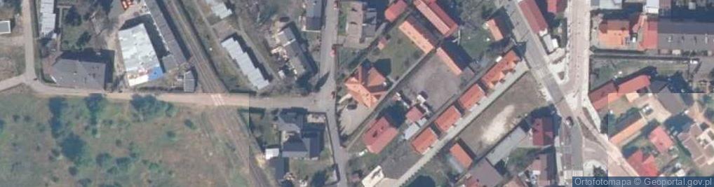 Zdjęcie satelitarne Pokoje gościnne Nowakowscy | Wynajem pokoi i apartamentów Łeba