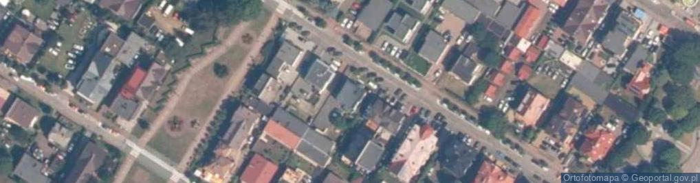 Zdjęcie satelitarne Pokoje Gościnne OKOŃ