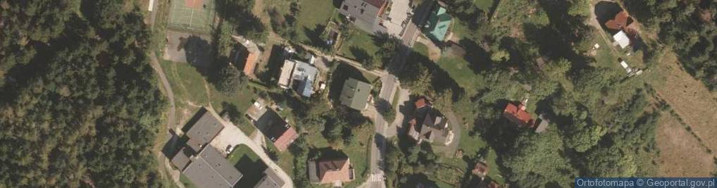 Zdjęcie satelitarne Pokoje Gościnne Pawłówka