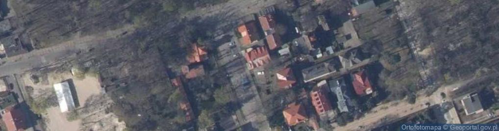 Zdjęcie satelitarne Pokoje gościnne Pod Lwem