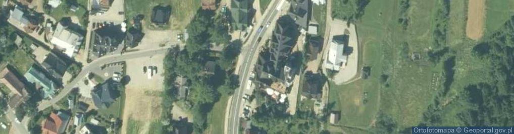 Zdjęcie satelitarne Pokoje gościnne Pod Stancyjom