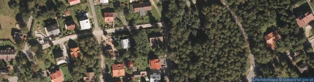 Zdjęcie satelitarne Pokoje Gościnne Pod Szopem