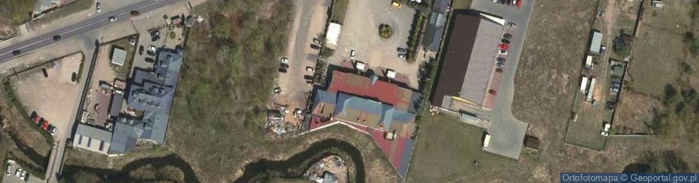 Zdjęcie satelitarne Pokoje gościnne Polski Dom