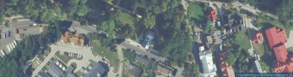 Zdjęcie satelitarne Pokoje Gościnne Przy Altanie
