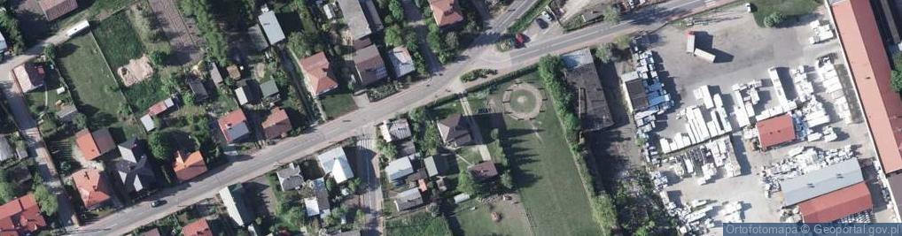 Zdjęcie satelitarne Pokoje gościnne Przy Stadninie