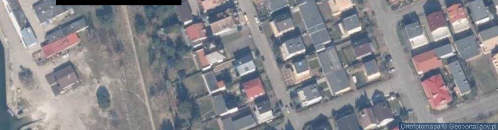 Zdjęcie satelitarne Pokoje gościnne Róża Wiatrów