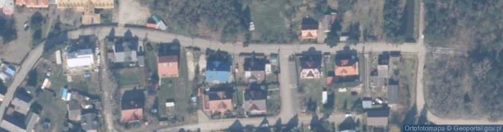 Zdjęcie satelitarne Pokoje Gościnne Róża Wiatrów