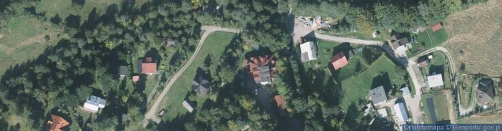 Zdjęcie satelitarne Pokoje gościnne Solisko