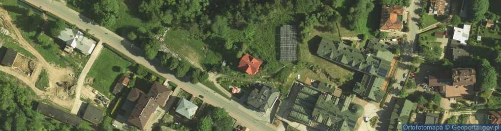 Zdjęcie satelitarne Pokoje gościnne Storczyk