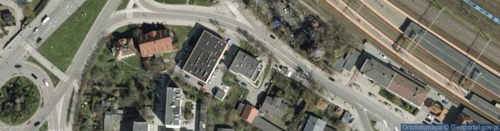 Zdjęcie satelitarne Pokoje gościnne Szarotka