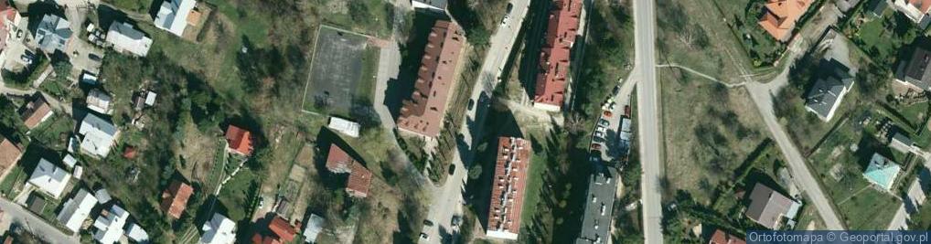 Zdjęcie satelitarne Pokoje gościnne Telimena