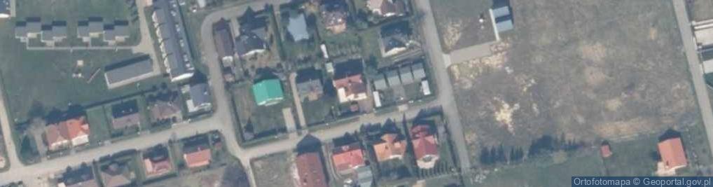 Zdjęcie satelitarne Pokoje Gościnne U Ali