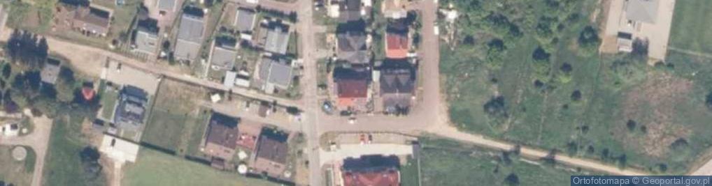 Zdjęcie satelitarne Pokoje Gościnne U Anny