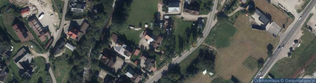 Zdjęcie satelitarne Pokoje Gośćinne u Bartka