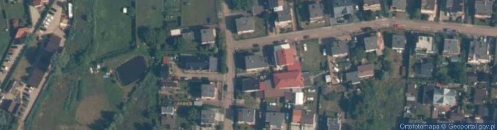 Zdjęcie satelitarne Pokoje Gościnne U Bronków