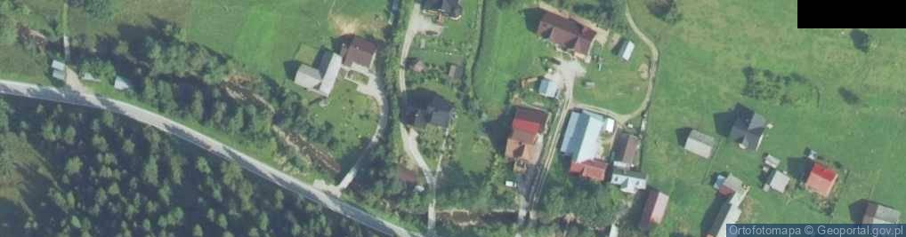 Zdjęcie satelitarne Pokoje gościnne U Cupty