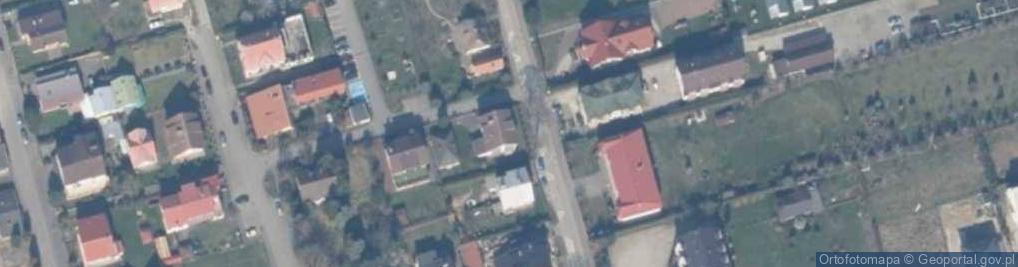 Zdjęcie satelitarne Pokoje Gościnne U Eli